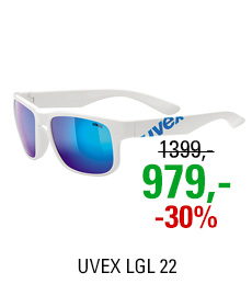 UVEX LGL 22, WHITE BLUE