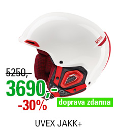 UVEX JAKK+ white/red S566182130