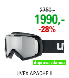 UVEX APACHE II, black/ltm silver S5506242026
