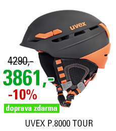 UVEX P.8000 TOUR, black-orange mat S566204280