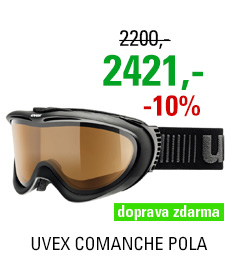 UVEX COMANCHE POLA, black mat/pola brown S5510962321