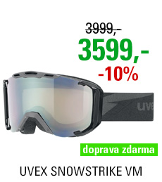 UVEX SNOWSTRIKE VM, dark grey/ltm silver S5504172023