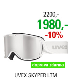 UVEX SKYPER LTM, white mat/ltm silver S5504211126