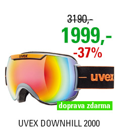 UVEX DOWNHILL 2000, coal-orange mat/rainbow S5501155026