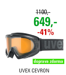 UVEX CEVRON, black/lasergold lite S5500362029