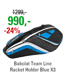 Babolat Team Line Racket Holder Blue X3 2016