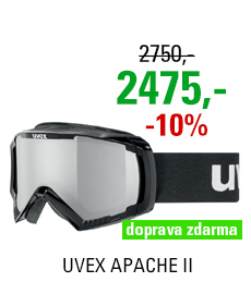 UVEX APACHE II, black/ltm silver S5506242026