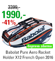 Babolat Pure Aero Racket Holder X12 French Open 2016