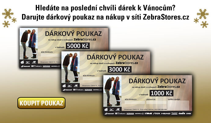 Dárkové poukazy ZebraStores.cz