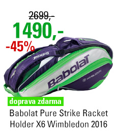Babolat Pure Strike Racket Holder X6 Wimbledon 2016