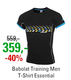 Babolat Training Men T-Shirt Essential Black