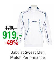 Babolat Sweat Men Match Performance White 2014