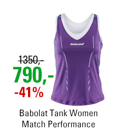 Babolat Tank Women Match Performance Purple 2014