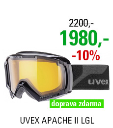 UVEX APACHE II LGL, black/lgl S5506322029