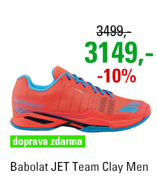 Babolat JET Team Clay Men Fluo Red
