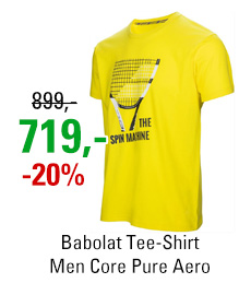 Babolat Tee-Shirt Men Core Pure Aero 2017