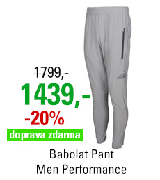 Babolat Pant Men Performance Grey 2017
