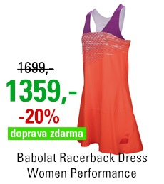 Babolat Racerback Dress Women Performance Fluo Red 2017