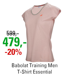 Babolat T-shirt Women Core Light Pink 2017
