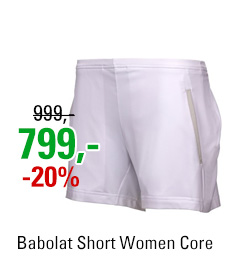 Babolat Short Women Core White 2017