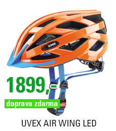 UVEX AIR WING LED, NEON ORANGE 2017