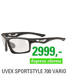 UVEX SPORTSTYLE 700 VARIO, BLACK MAT