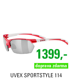 UUVEX SPORTSTYLE 114, RED WHITE