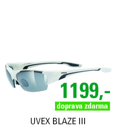 UVEX BLAZE III, WHITE BLACK