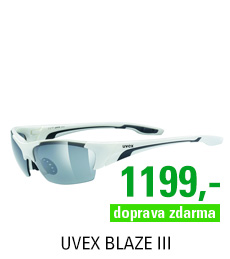 UVEX BLAZE III, WHITE BLACK