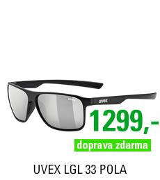 UVEX LGL 33 POLA, BLACK MAT