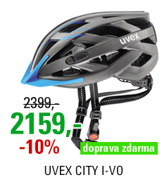 UVEX CITY I-VO, GREY-BLUE MAT 2017