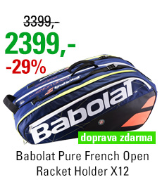 Babolat Pure French Open Racket Holder X12 2017