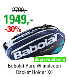 Babolat Pure Wimbledon Racket Holder X6 2017