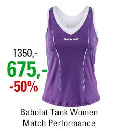 Babolat Tank Women Match Performance Purple 2014