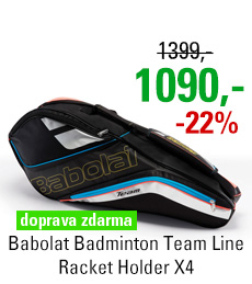 Babolat Badminton Team Line Racket Holder X4 2017