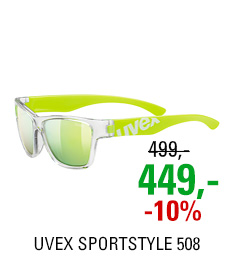 UVEX SPORTSTYLE 508 CLEAR YELLOW/YELLOW MIRROR
