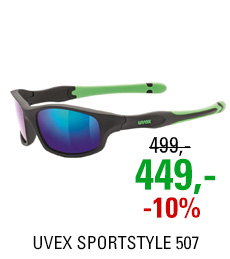 UVEX SPORTSTYLE 507, BLACK MAT GREEN