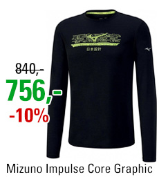 Mizuno Impulse Core Graphic LS Tee J2GA750909