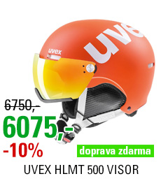 UVEX HLMT 500 VISOR orange mat S566213800