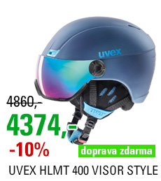 UVEX HLMT 400 VISOR STYLE navyblue mat S566215400