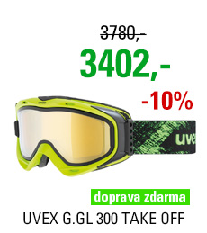 UVEX G.GL 300 TAKE OFF lime mat/mir.gold S5502137026