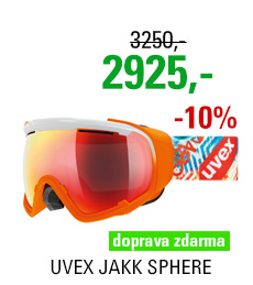UVEX JAKK SPHERE white-orange mat S5504321326