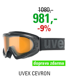 UVEX CEVRON, black/lasergold lite S5500362029