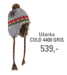 Ušanka COLD 4400 GRIS