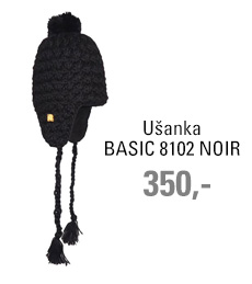 Ušanka BASIC 8102 NOIR