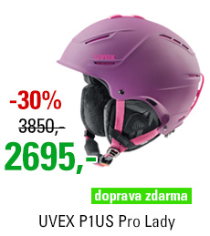 UVEX P1US Pro Lady, purple-pink mat S566179900