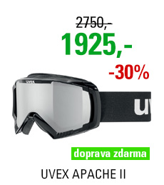 UVEX APACHE II, black/ltm silver S5506242026