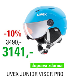 UVEX JUNIOR VISOR PRO liteblue-white mat S566191410