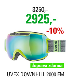 UVEX DOWNHILL 2000 FM lime-grey mat S5501157126