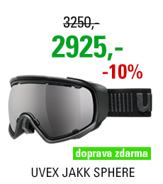 UVEX JAKK SPHERE, black mat/black S5504322026
